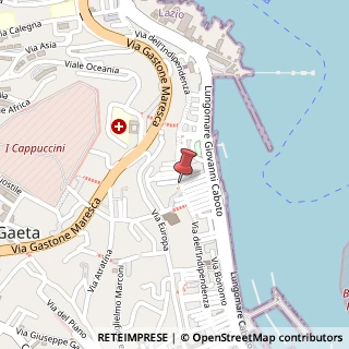 Mappa Via dell'Indipendenza, 239, 04024 Gaeta, Latina (Lazio)