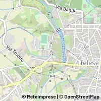 Kaart Telese Terme