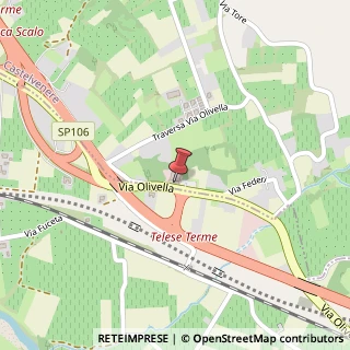 Mappa Contrada Tore, 41, 82037 Telese Terme, Benevento (Campania)