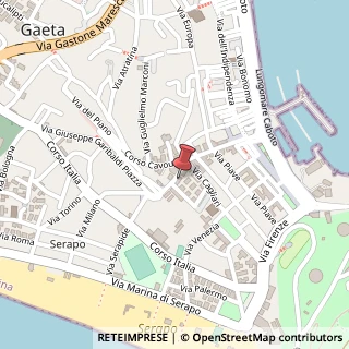 Mappa Via Giuseppe Mazzini, 27, 04024 Gaeta, Latina (Lazio)