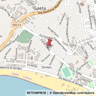 Mappa Corso Italia, 81, 04024 Gaeta, Latina (Lazio)