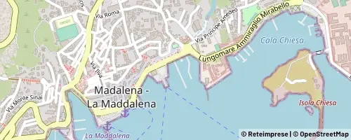 Mappa La Maddalena