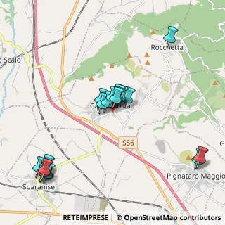 Mappa Via Luigi Salerno, 81042 Calvi Risorta CE, Italia (2.349)