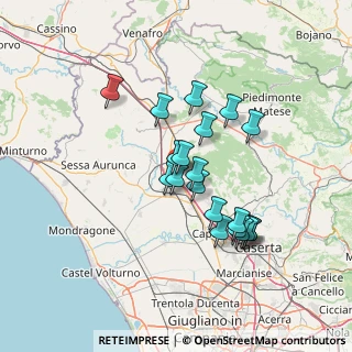 Mappa Via Luigi Salerno, 81042 Calvi Risorta CE, Italia (12.701)