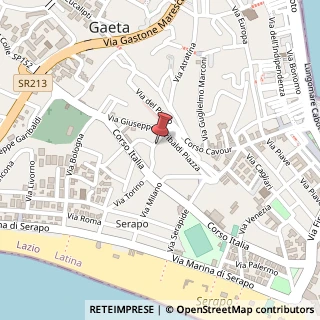 Mappa Via Madonnella, 5, 04024 Gaeta, Latina (Lazio)