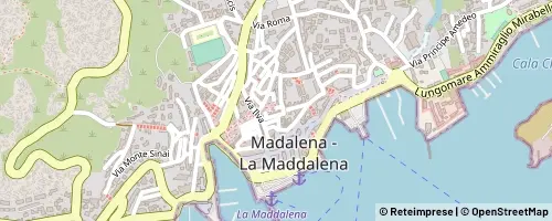 Mappa La Maddalena
