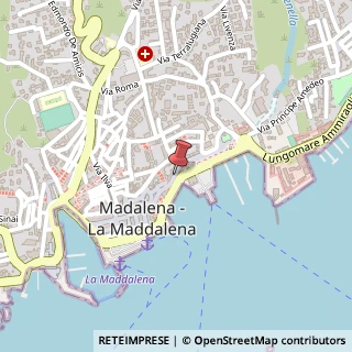 Mappa Via Giuseppe Garibaldi,  67, 07024 La Maddalena, Olbia-Tempio (Sardegna)