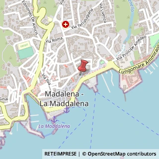 Mappa Via Giuseppe Garibaldi, 71, 07024 La Maddalena, Olbia-Tempio (Sardegna)