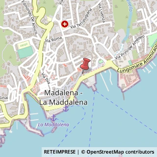 Mappa Via Amendola, 48, 07024 La Maddalena, Olbia-Tempio (Sardegna)