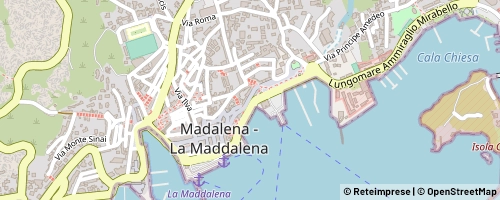 Mappa La Maddalena