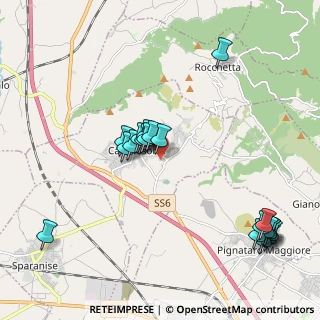 Mappa Via Giosuè Carducci, 81042 Calvi Risorta CE, Italia (2.42)