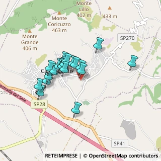 Mappa Via Giosuè Carducci, 81042 Calvi Risorta CE, Italia (0.75)