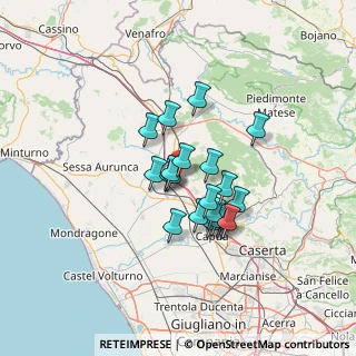 Mappa Via Enrico Rossi, 81042 Calvi Risorta CE, Italia (10.2395)