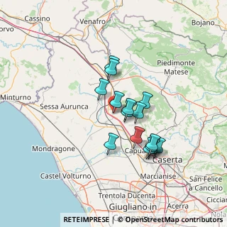 Mappa Via Enrico Rossi, 81042 Calvi Risorta CE, Italia (11.72933)