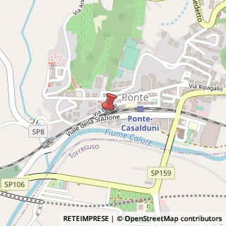 Mappa Viale stazione, 82030 Ponte, Benevento (Campania)