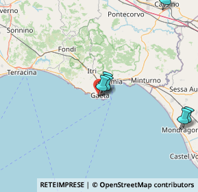 Mappa Via Ancona, 04024 Gaeta LT, Italia (29.94545)