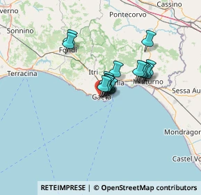 Mappa Via Ancona, 04024 Gaeta LT, Italia (8.84688)