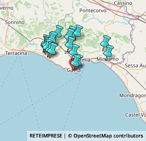 Mappa Via Ancona, 04024 Gaeta LT, Italia (12.2285)