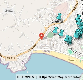 Mappa Via Ancona, 04024 Gaeta LT, Italia (0.812)