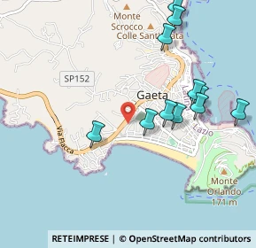 Mappa Via Ancona, 04024 Gaeta LT, Italia (1.09636)