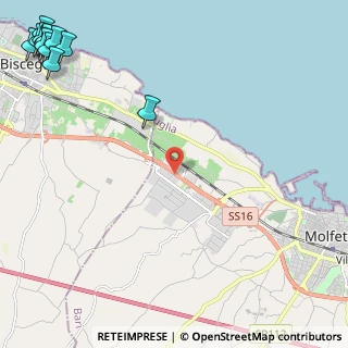 Mappa Via Oliere e Saponerie Meridionale, 70056 Molfetta BA, Italia (4.32)