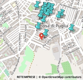 Mappa Via Venezia, 76012 Canosa di Puglia BT, Italia (0.2965)