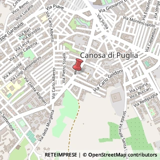 Mappa Via M. R. Imbriani, 89, 76012 Canosa di Puglia, Barletta-Andria-Trani (Puglia)