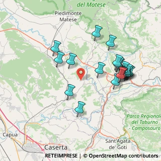 Mappa Via Scoccilli, 81010 Ruviano CE, Italia (8.234)