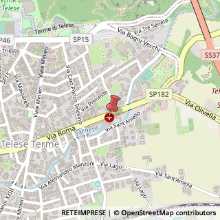 Mappa Via Roma, 29, 82037 Telese Terme, Benevento (Campania)