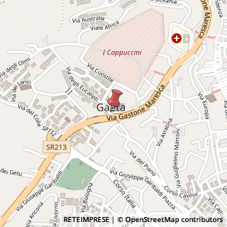 Mappa Via Gastone Maresca, 71, 04024 Gaeta, Latina (Lazio)