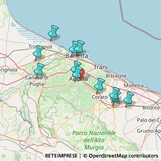 Mappa Via Giovanni Gentile, 76123 Andria BT, Italia (14.985454545455)