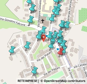 Mappa Via dei Platani, 76012 Canosa di Puglia BT, Italia (0.12)