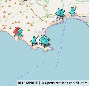 Mappa Piazza Via Capodanno, 04024 Gaeta LT, Italia (3.06917)