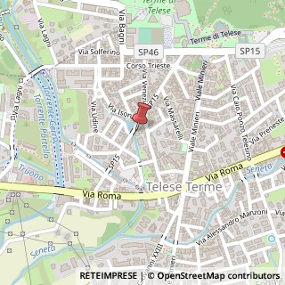 Mappa Via Cristoforo Colombo, 42, 82037 Telese BN, Italia, 82037 Telese Terme, Benevento (Campania)