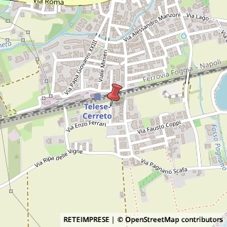 Mappa Via Scafa, 9, 82037 Telese Terme, Benevento (Campania)