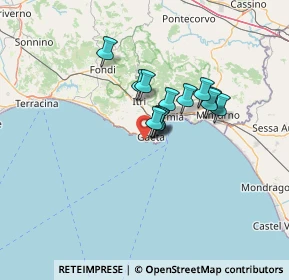 Mappa Via Flacca km 26, 04024 Gaeta LT, Italia (9.36769)
