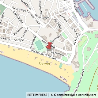 Mappa Via Palermo, 27, 04024 Gaeta, Latina (Lazio)