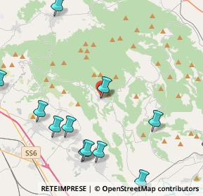 Mappa Via Campo Vecchio, 81040 Formicola CE, Italia (6.20769)