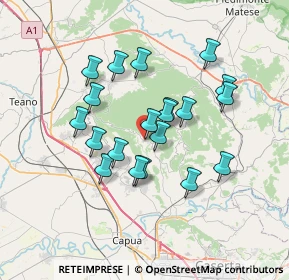 Mappa Via Campo Vecchio, 81040 Formicola CE, Italia (6.3565)