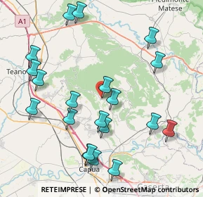 Mappa Via Campo Vecchio, 81040 Formicola CE, Italia (9.718)