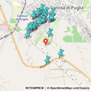 Mappa Via della Murgetta, 76012 Canosa di Puglia BT, Italia (0.57857)