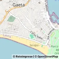 Kaart Gaeta