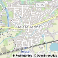 Kaart Telese Terme