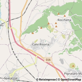 Mappa Calvi Risorta