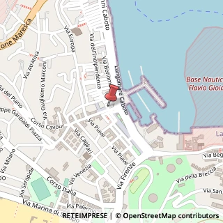 Mappa Piazza della Libertà, 35, 04024 Gaeta, Latina (Lazio)