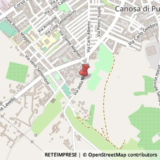 Mappa Via della murgetta 74, 70053 Canosa di Puglia, Barletta-Andria-Trani (Puglia)