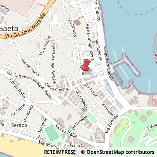 Mappa Via Monte Grappa, 57, 04024 Gaeta, Latina (Lazio)