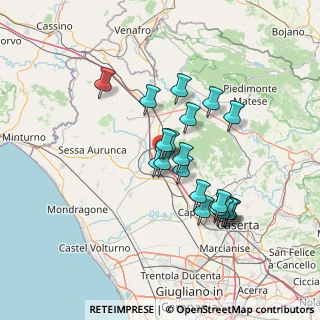 Mappa Via del Popolo, 81042 Calvi Risorta CE, Italia (13.005)