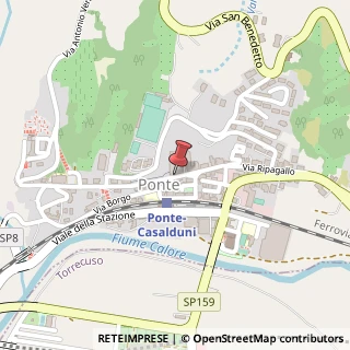 Mappa Via ripagallo 48, 82030 Ponte, Benevento (Campania)