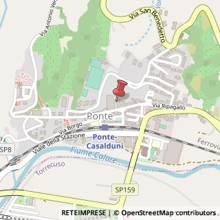 Mappa Via Ripagallo, 29, 82030 Ponte, Benevento (Campania)